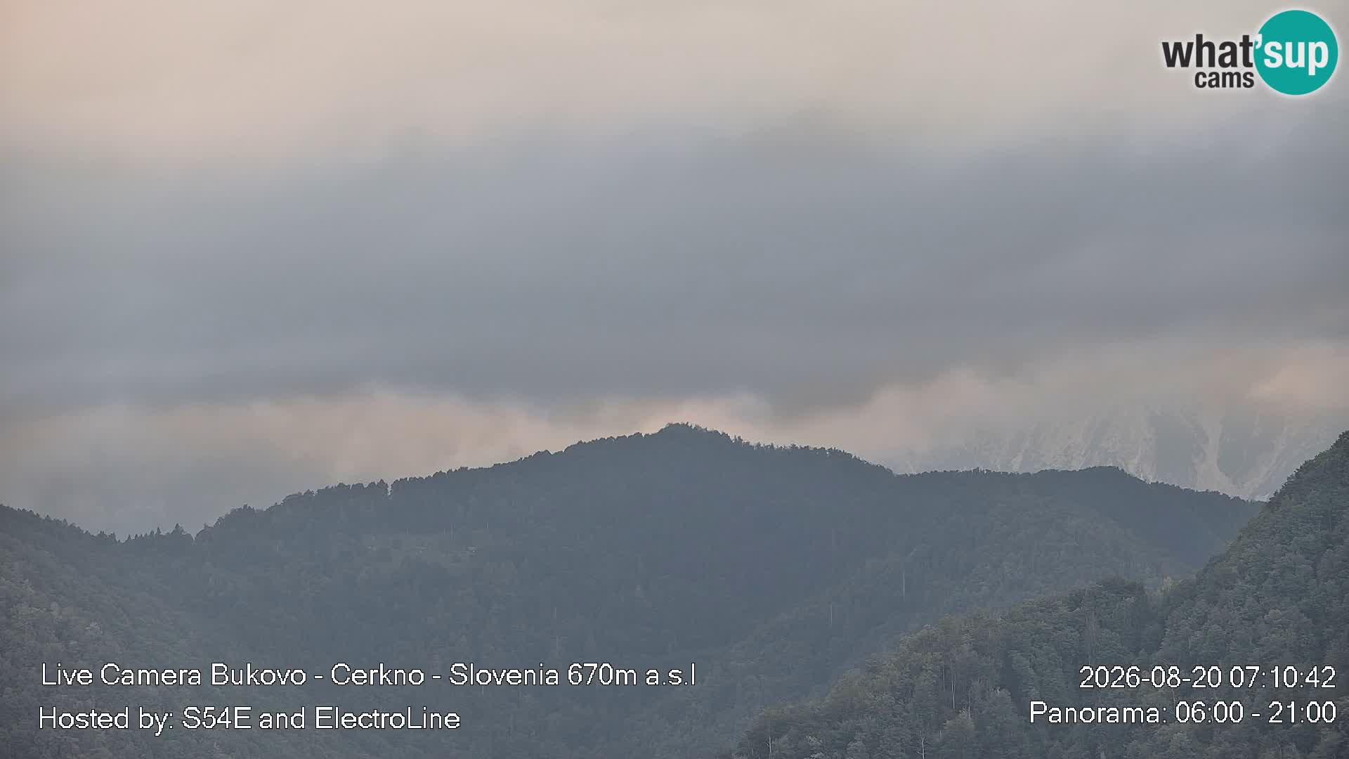 Webcam en vivo Bukovo – Baška grapa | Cerkno | Eslovenia