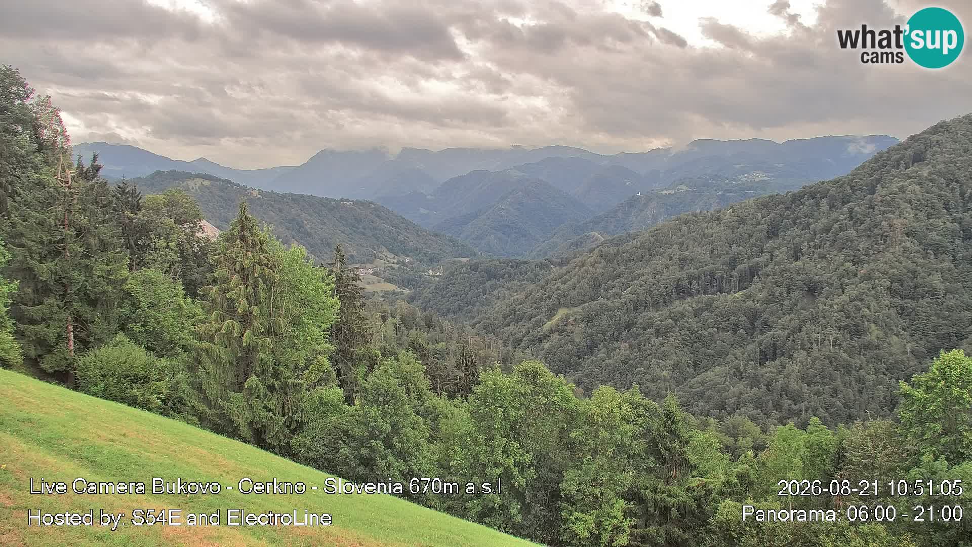 Webcam Bukovo – Baška grapa | Cerkno | Slovenia