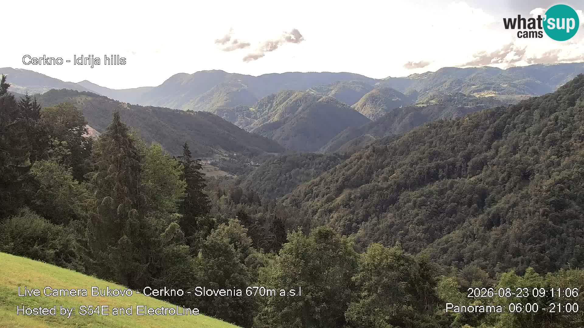 Bukovo Webcam – Baška grapa | Cerkno | Slowenien