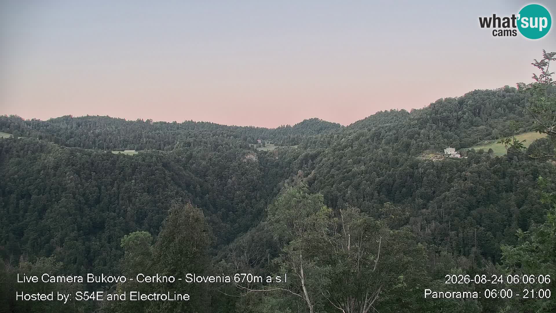 Webcam Bukovo – Baška grapa | Cerkno | Slovenia