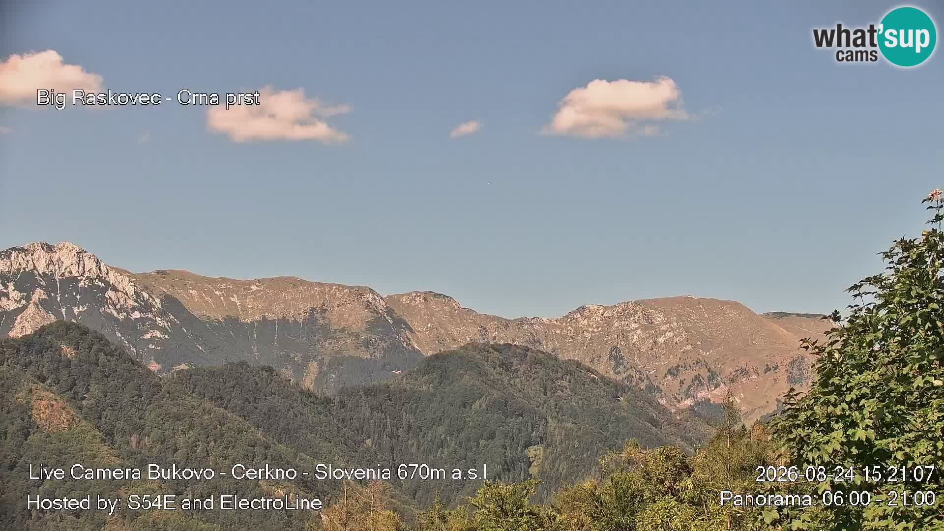 Bukovo Webcam – Baška grapa | Cerkno | Slowenien