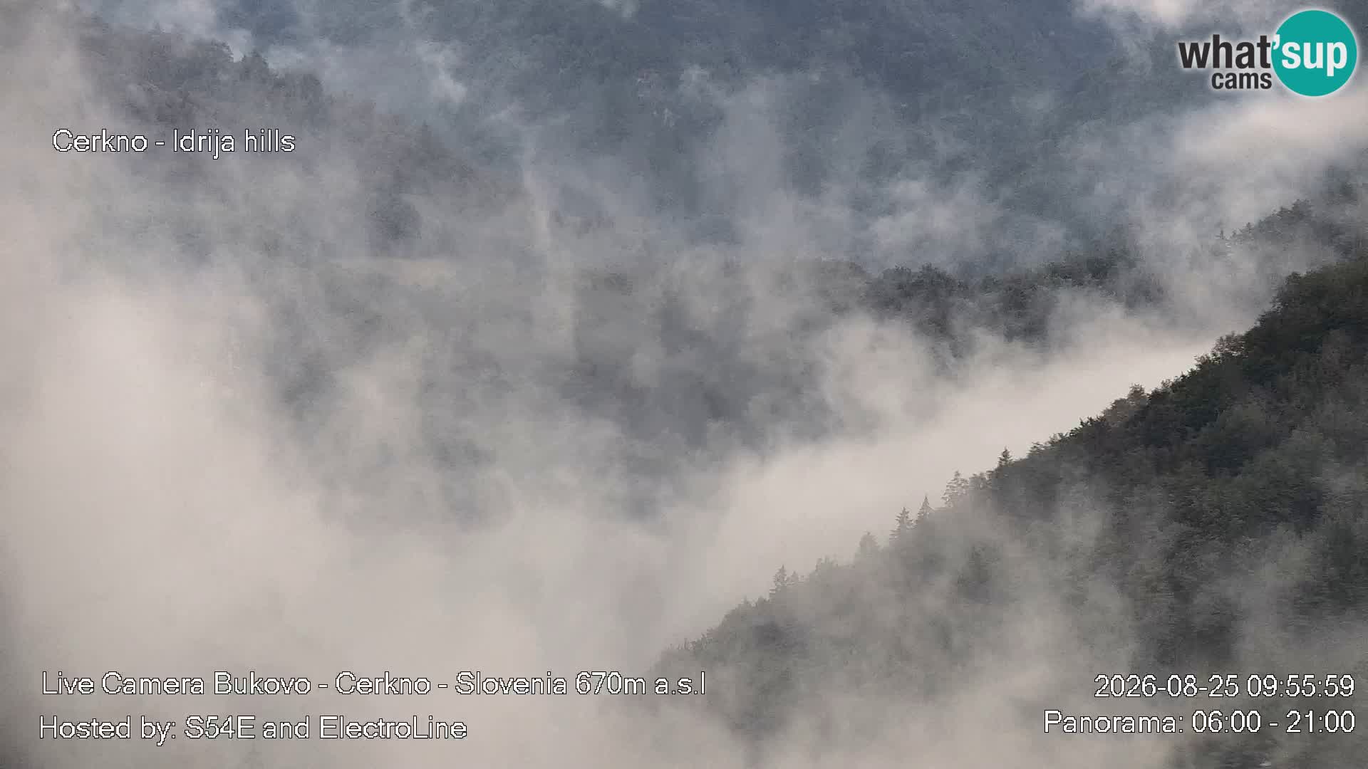 Webcam Bukovo – Baška grapa | Cerkno | Slovénie