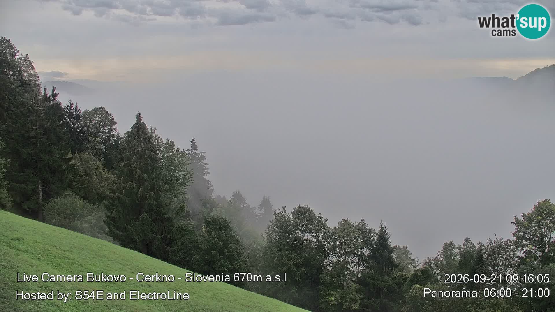 Bukovo Webcam – Baška grapa | Cerkno | Slowenien