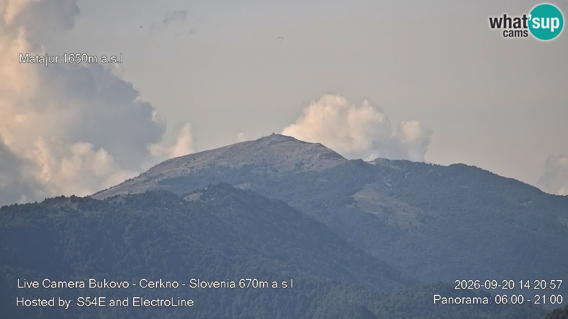 Web kamera Bukovo – Baška grapa | Cerkno | Slovenija