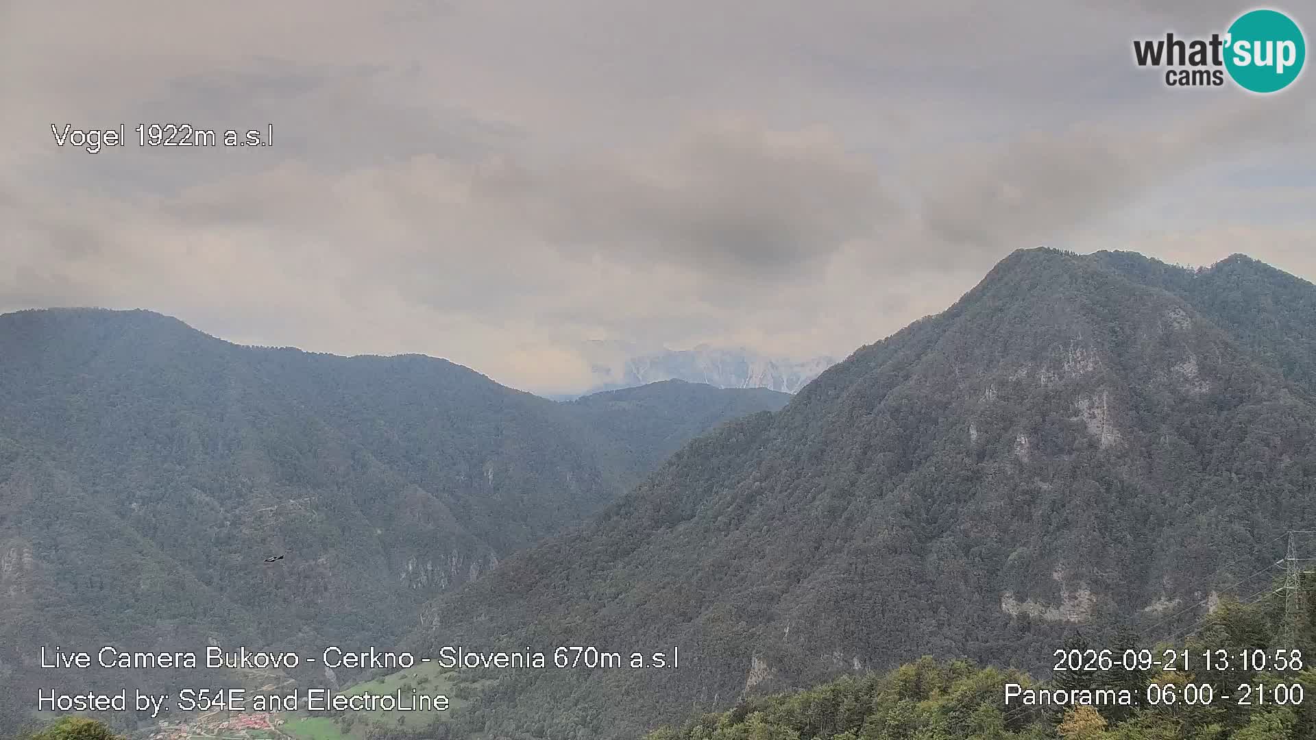 Webcam Bukovo – Baška grapa | Cerkno | Slovénie