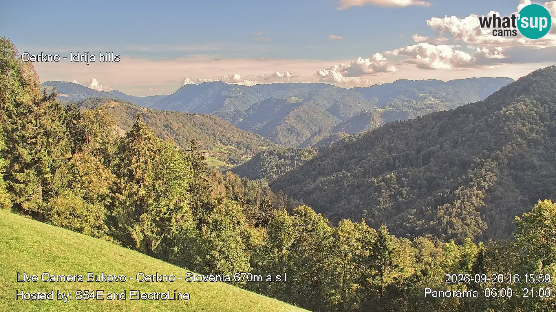 Webcam Bukovo – Baška grapa | Cerkno | Slovenia