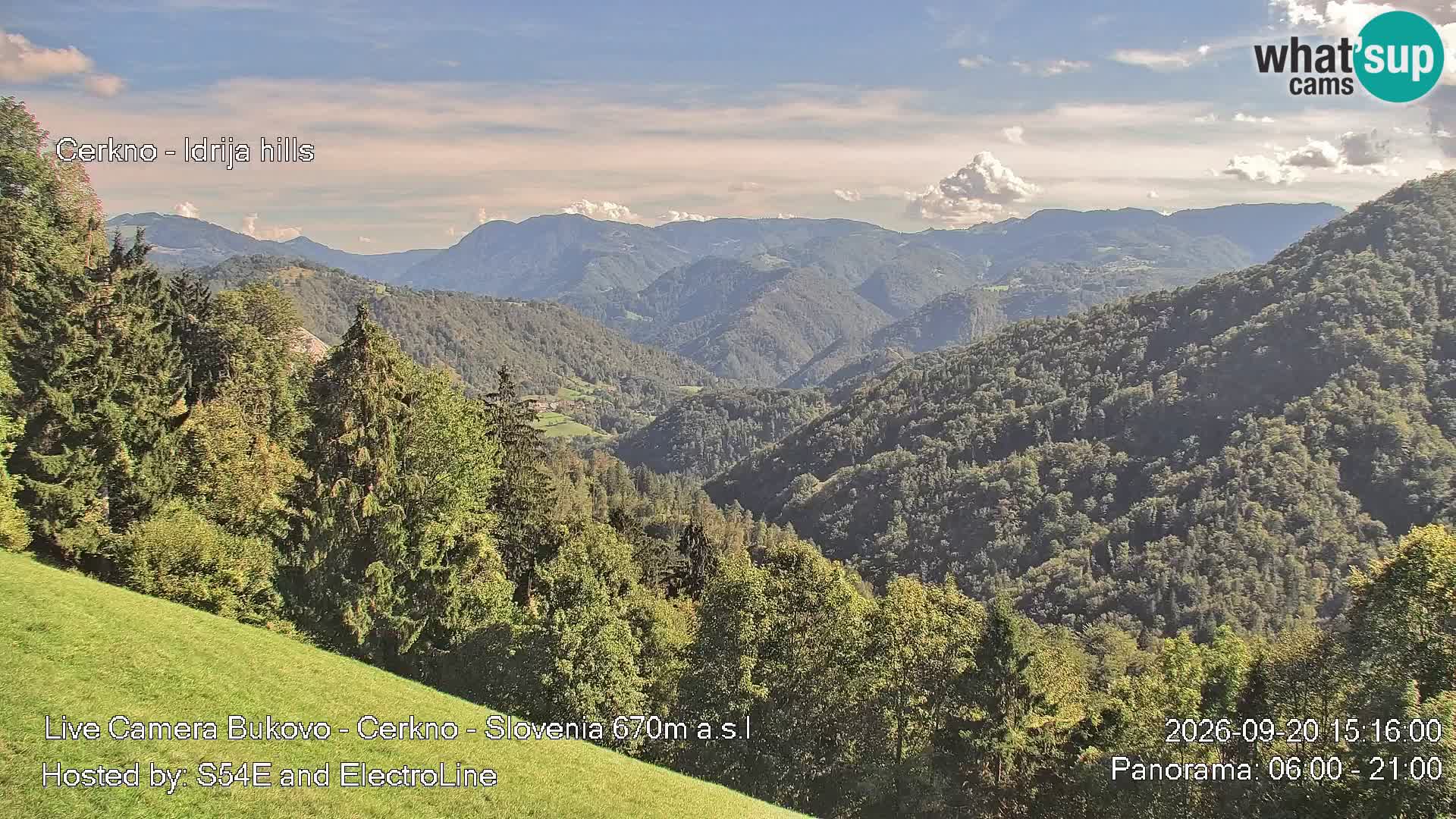 Webcam Bukovo – Baška grapa | Cerkno | Slovenia