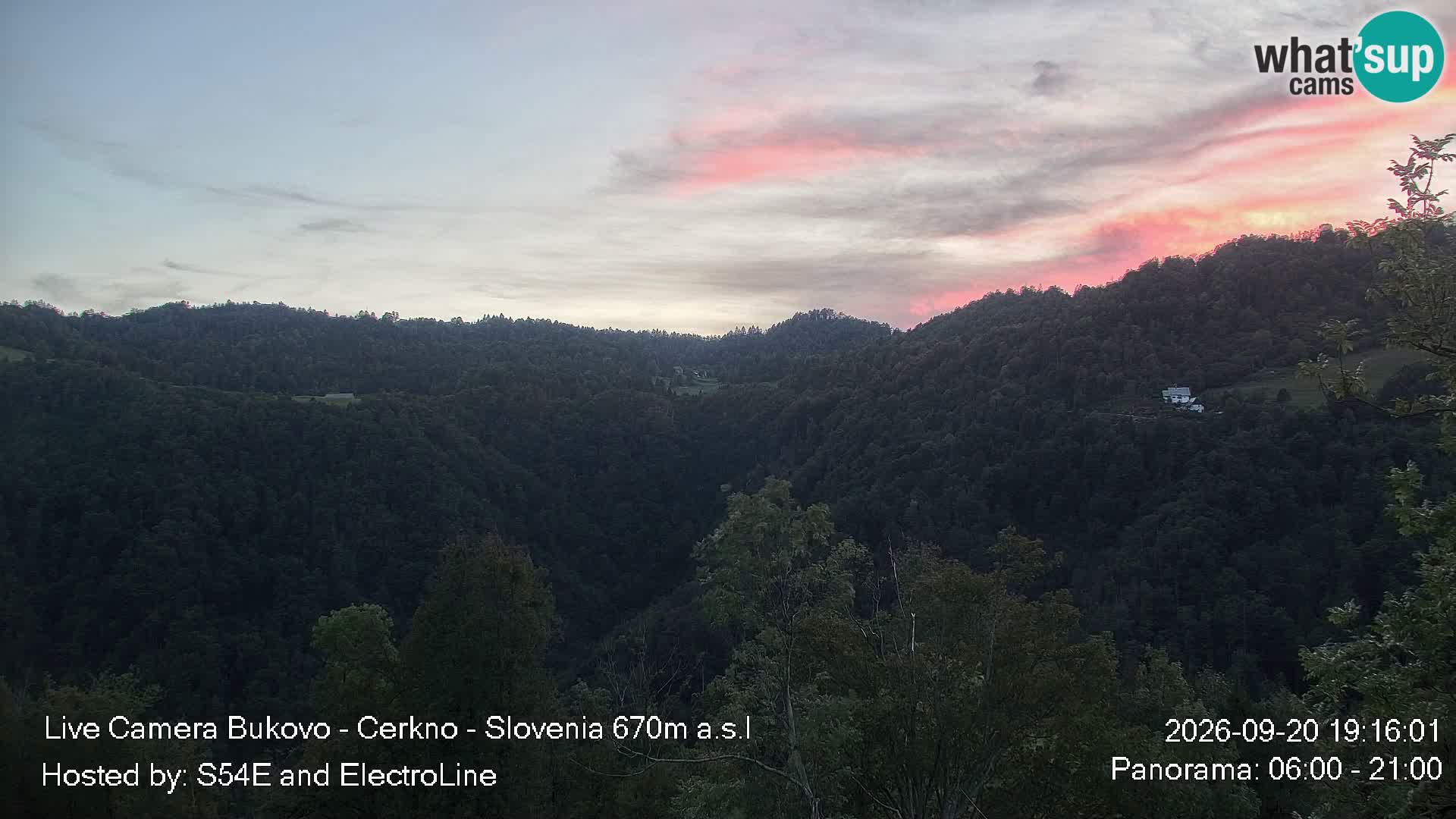 Webcam Bukovo – Baška grapa | Cerkno | Slovénie