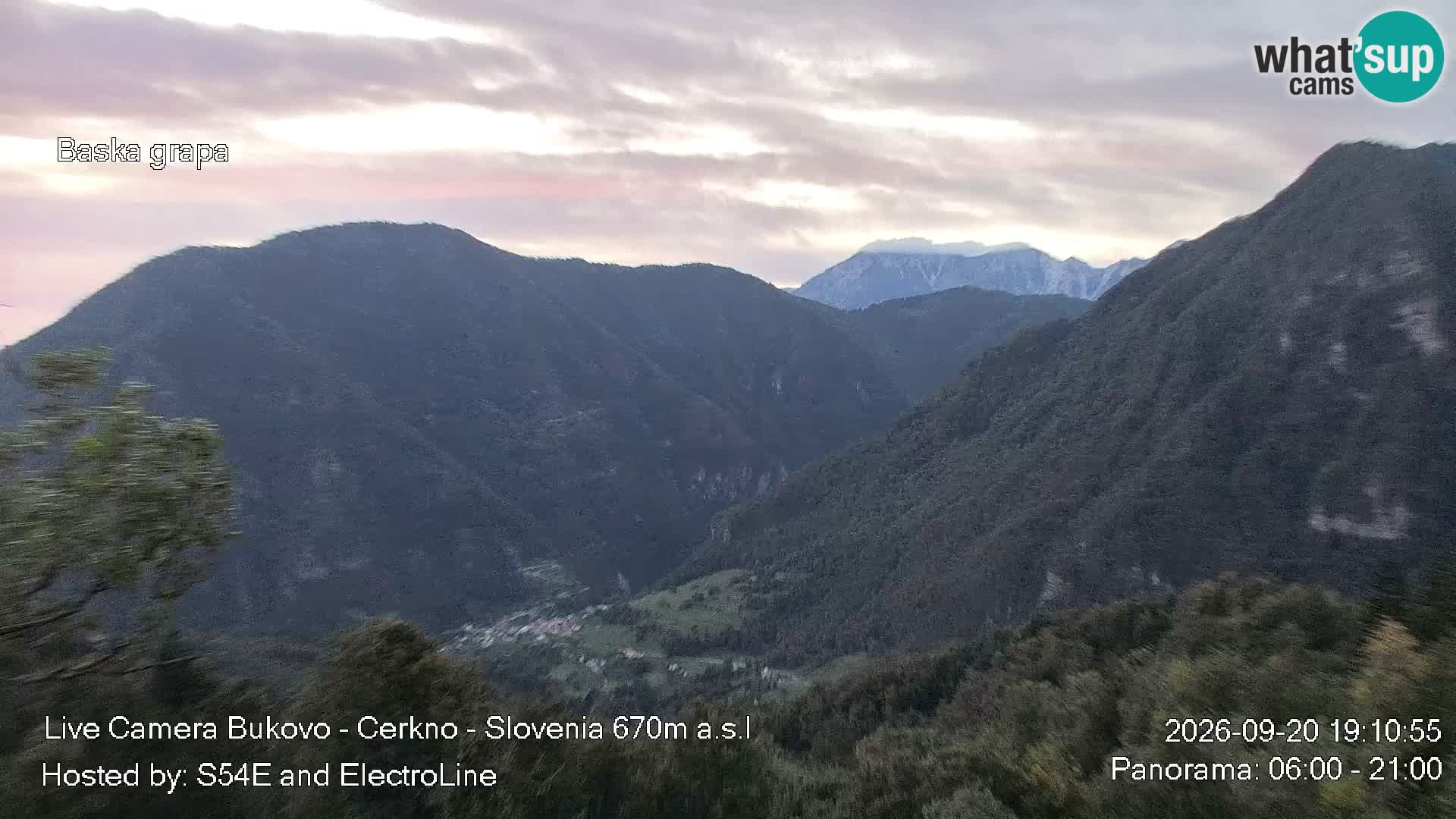 Kamera Bukovo – Baška grapa | Cerkno