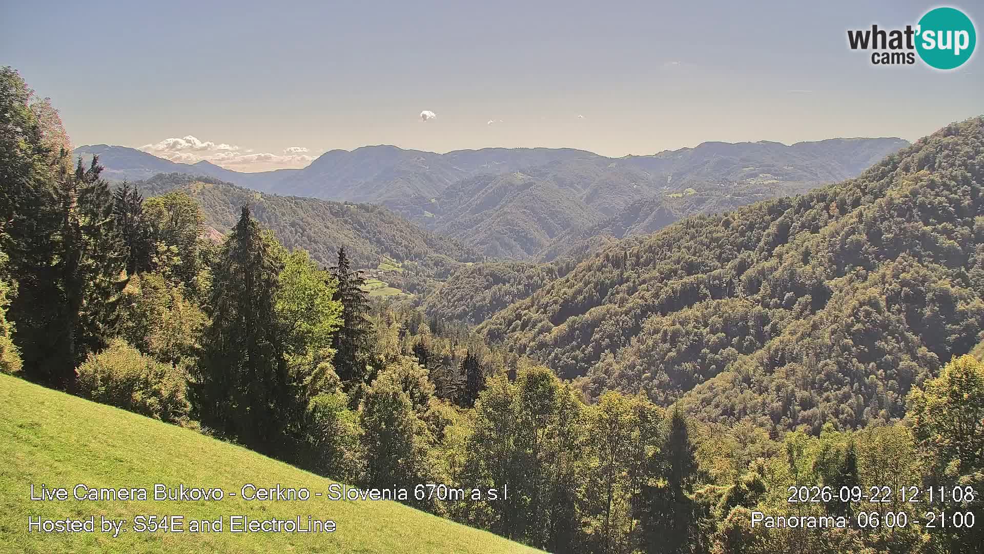 Webcam Bukovo – Baška grapa | Cerkno | Slovenia