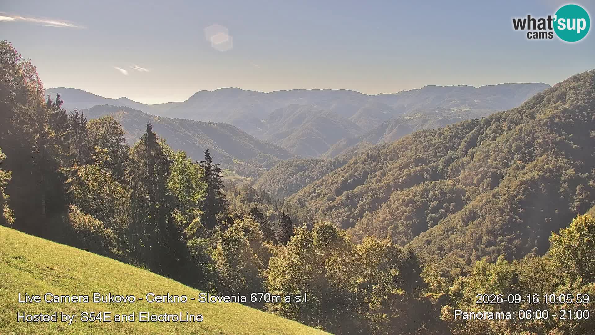 Webcam Bukovo – Baška grapa | Cerkno | Slovenia