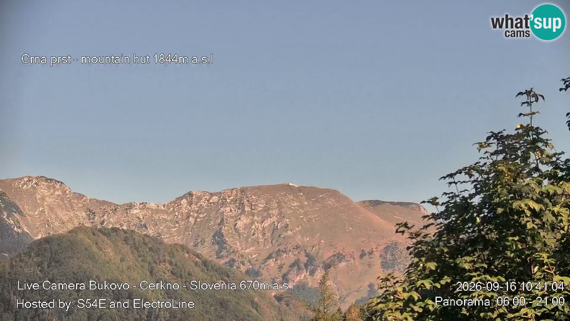Webcam Bukovo – Baška grapa | Cerkno | Slovenia
