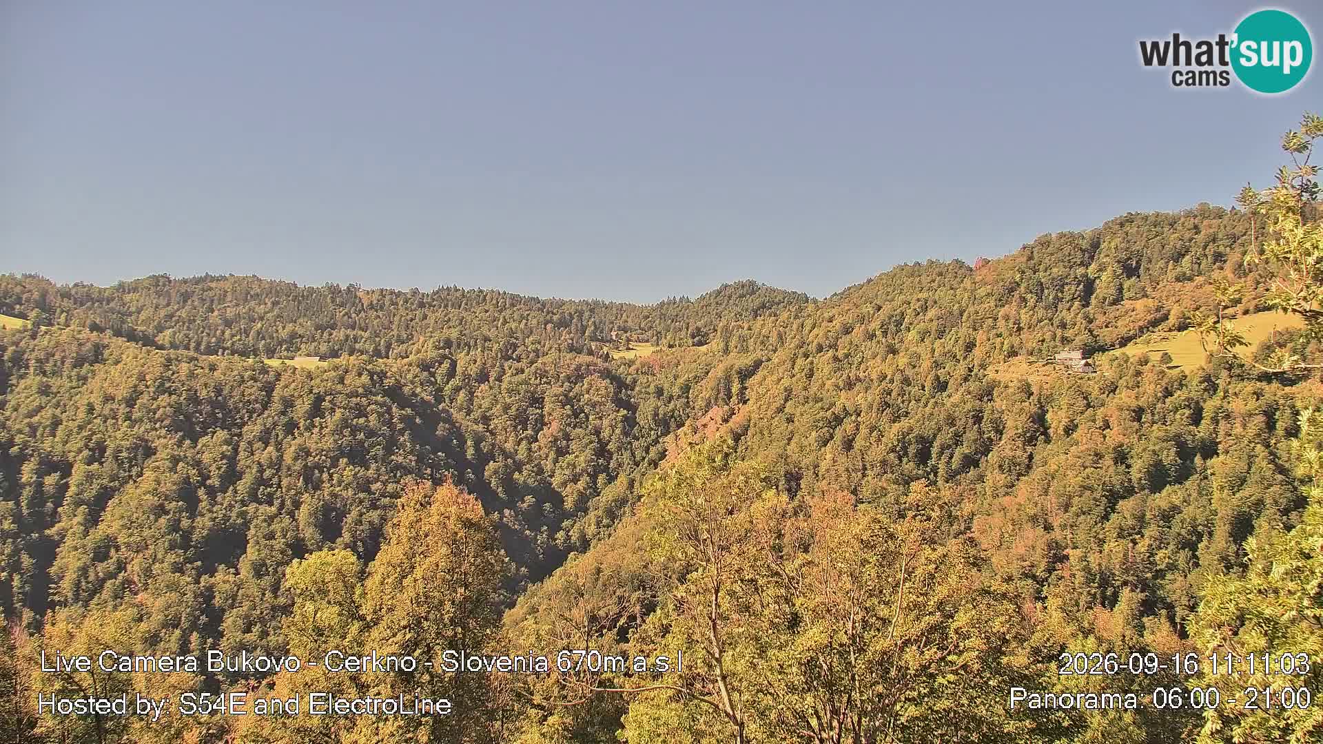 Bukovo Webcam – Baška grapa | Cerkno | Slowenien