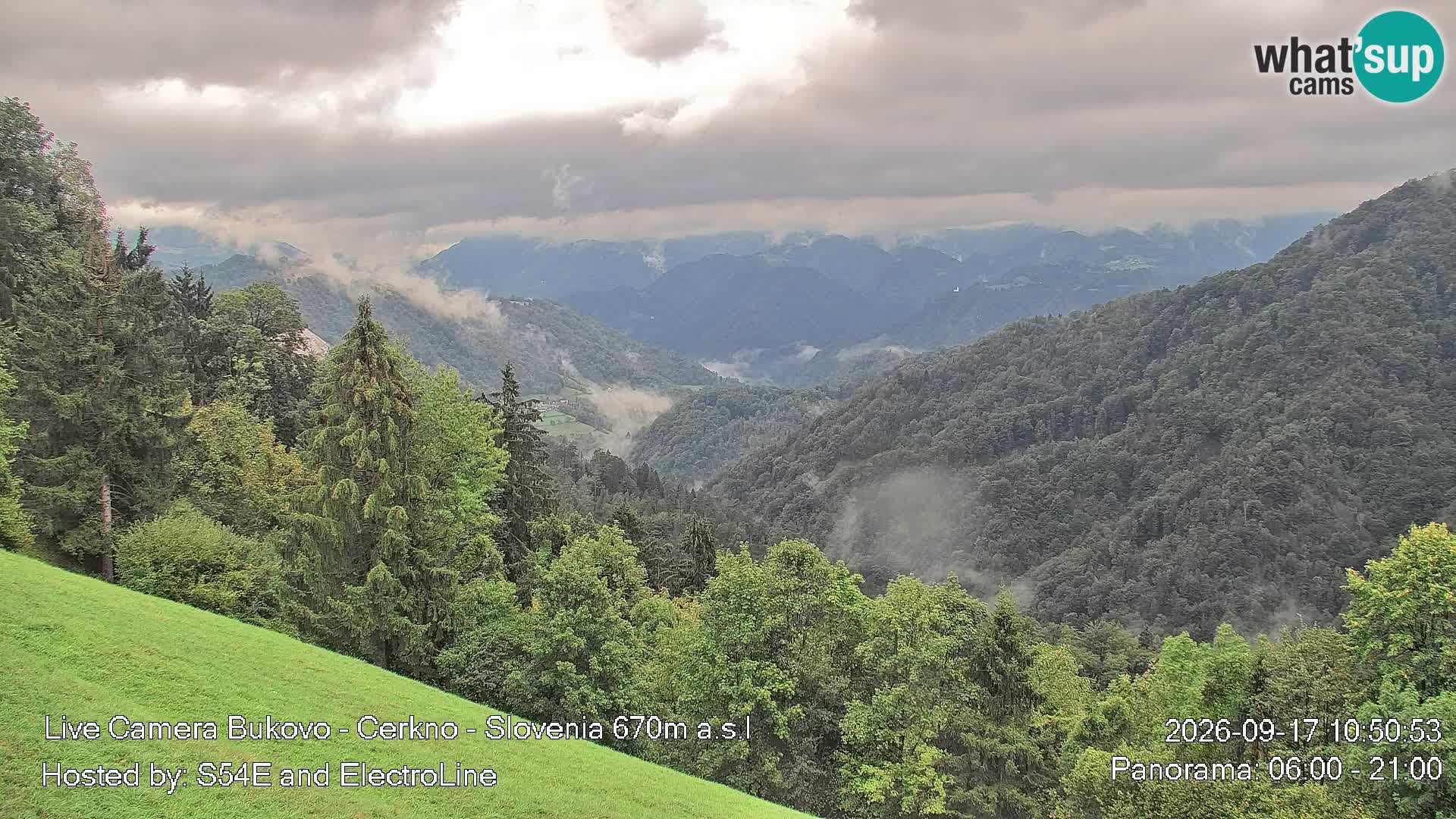 Bukovo Webcam – Baška grapa | Cerkno | Slowenien