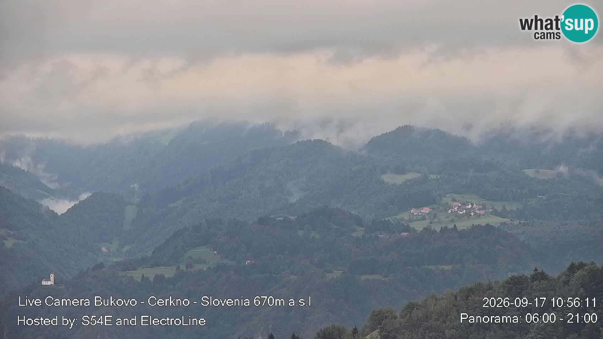 Webcam Bukovo – Baška grapa | Cerkno | Slovenia