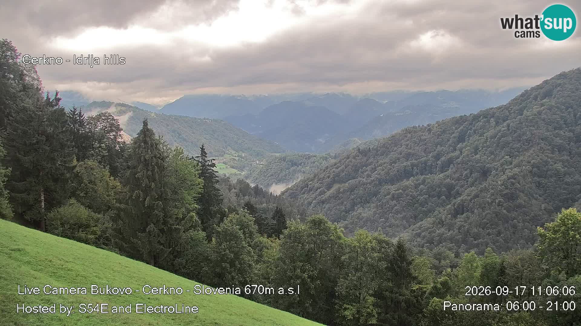 Webcam Bukovo – Baška grapa | Cerkno | Slovenia