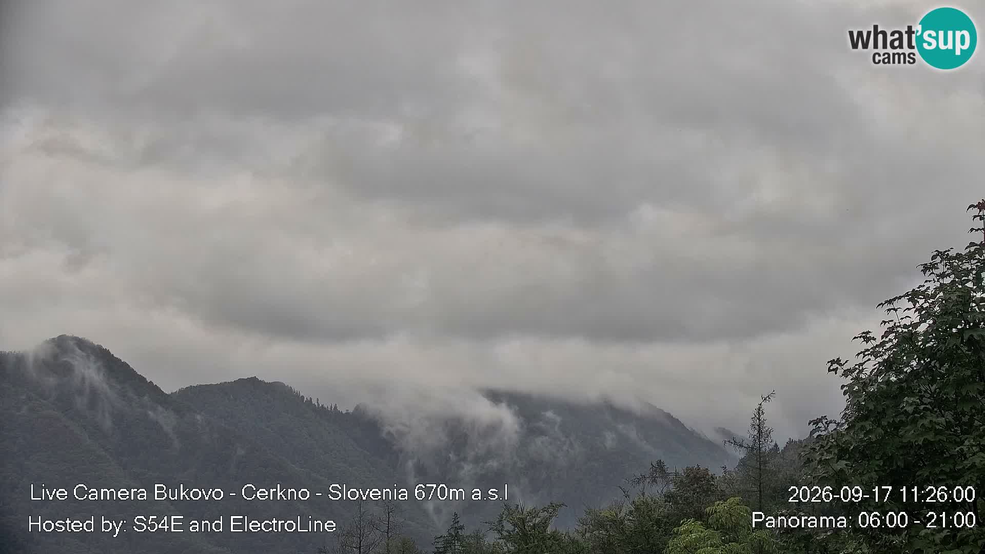 Webcam en vivo Bukovo – Baška grapa | Cerkno | Eslovenia