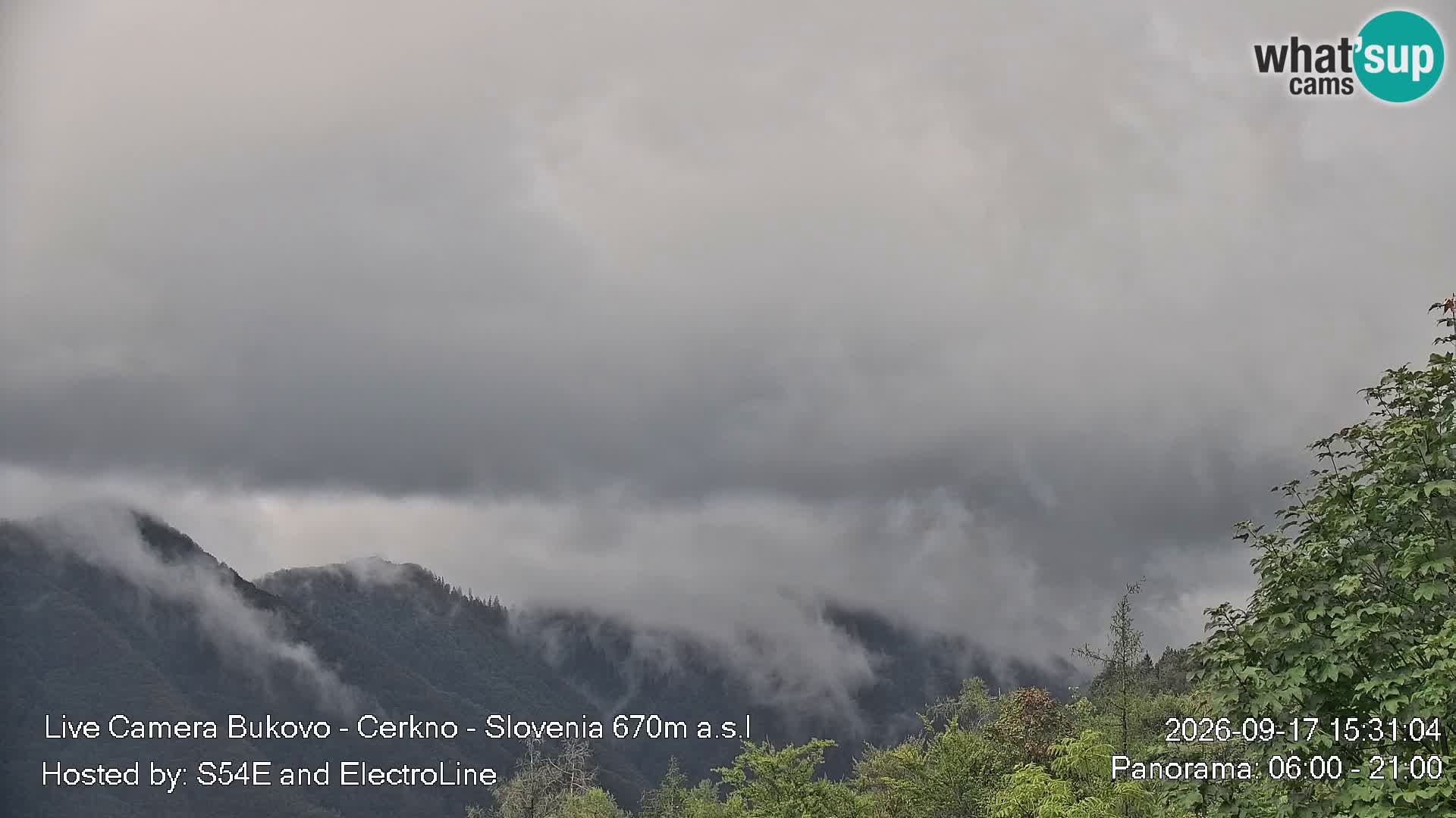 Webcam Bukovo – Baška grapa | Cerkno | Slovenia