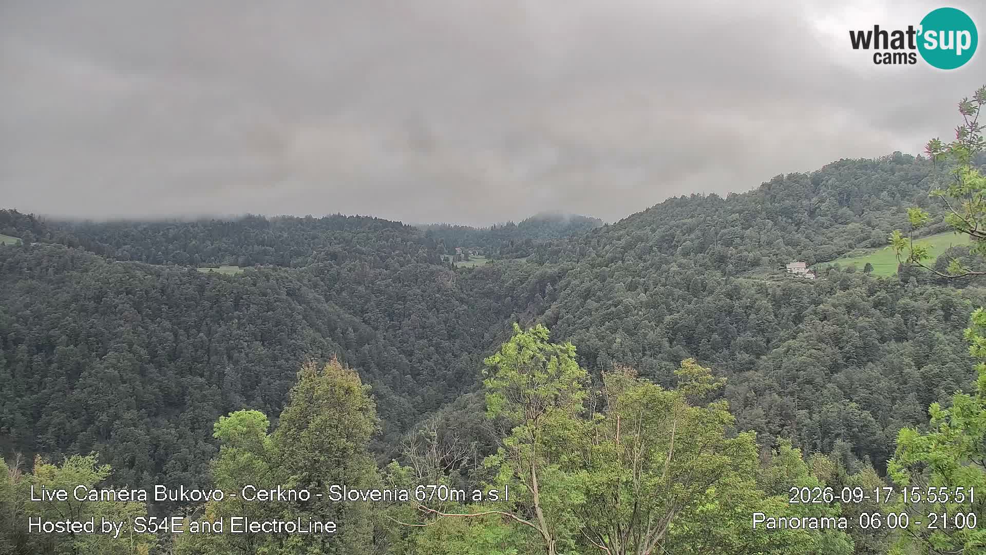 Webcam Bukovo – Baška grapa | Cerkno | Slovenia