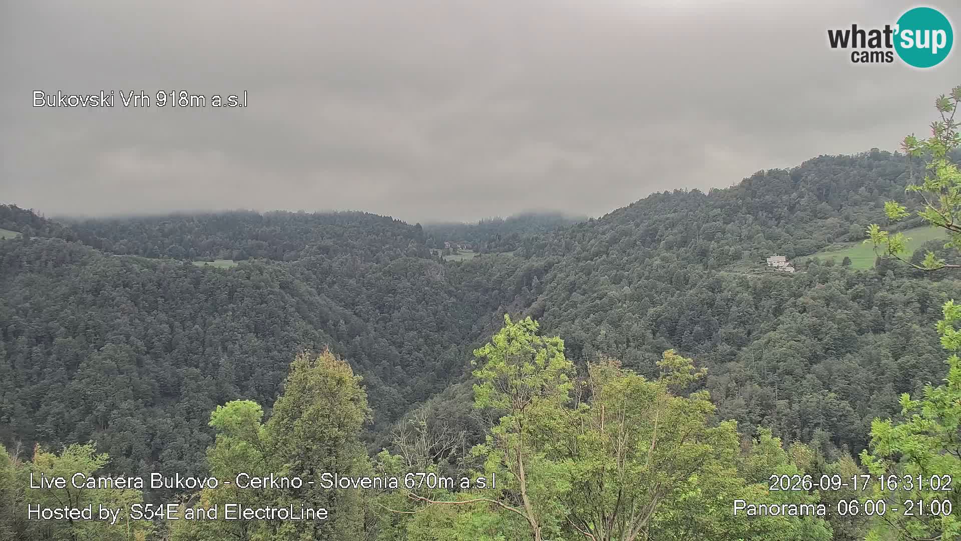 Bukovo Webcam – Baška grapa | Cerkno | Slowenien