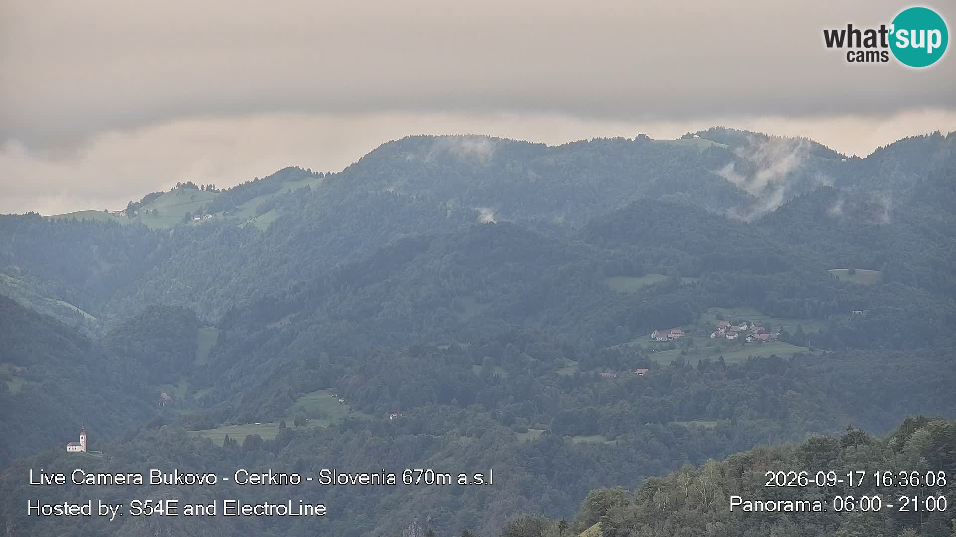 Bukovo Webcam – Baška grapa | Cerkno | Slowenien