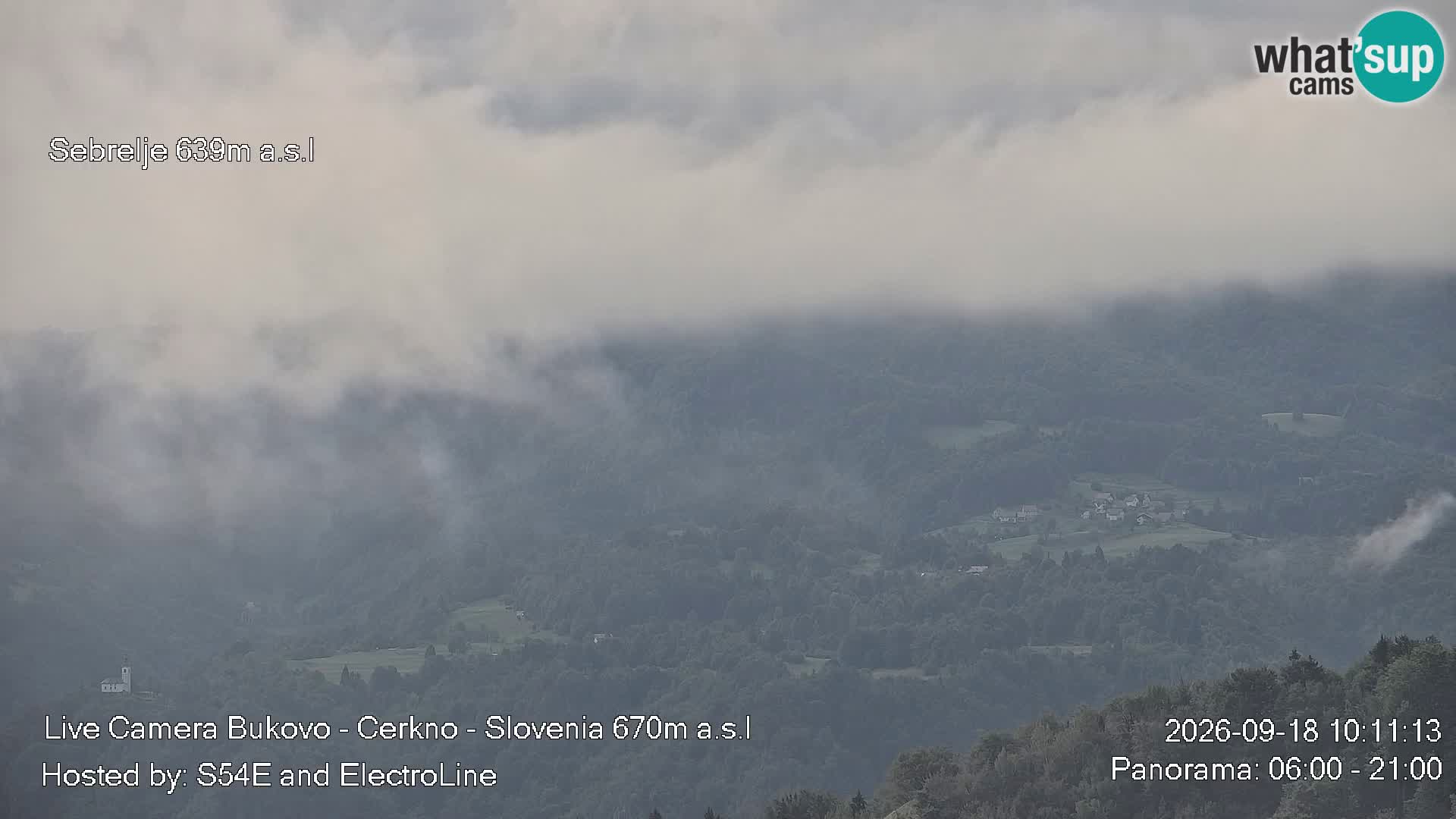Webcam Bukovo – Baška grapa | Cerkno | Slovenia