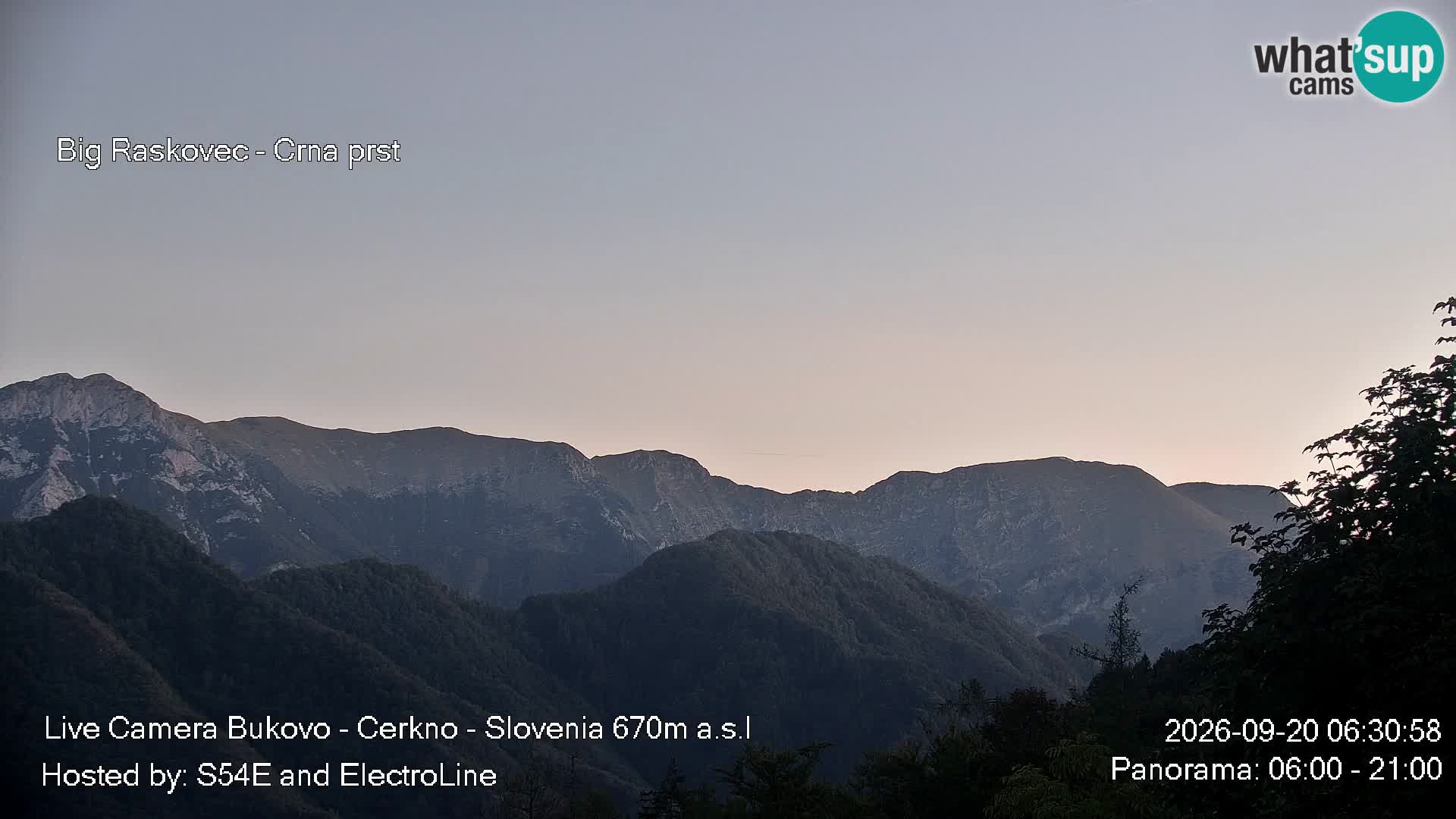 Webcam Bukovo – Baška grapa | Cerkno | Slovénie