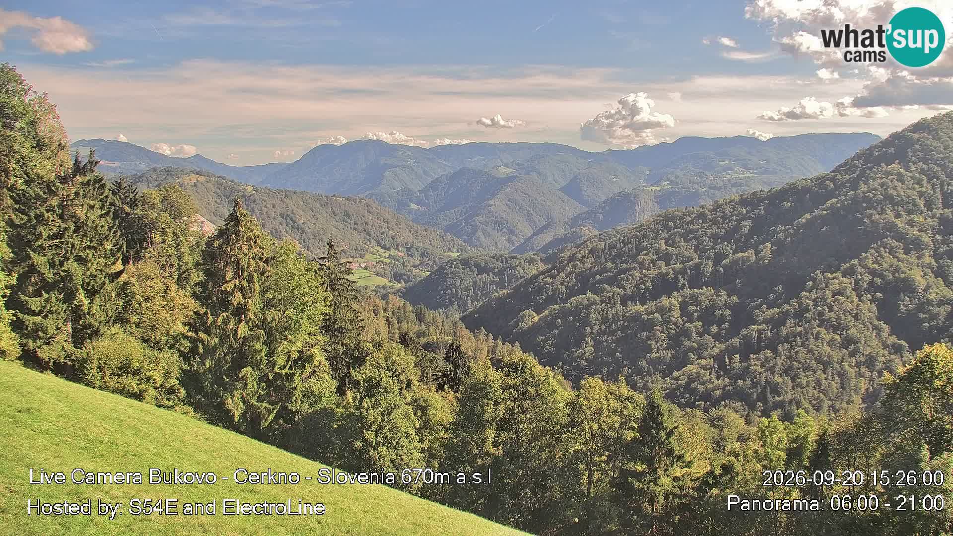 Bukovo Webcam – Baška grapa | Cerkno | Slowenien