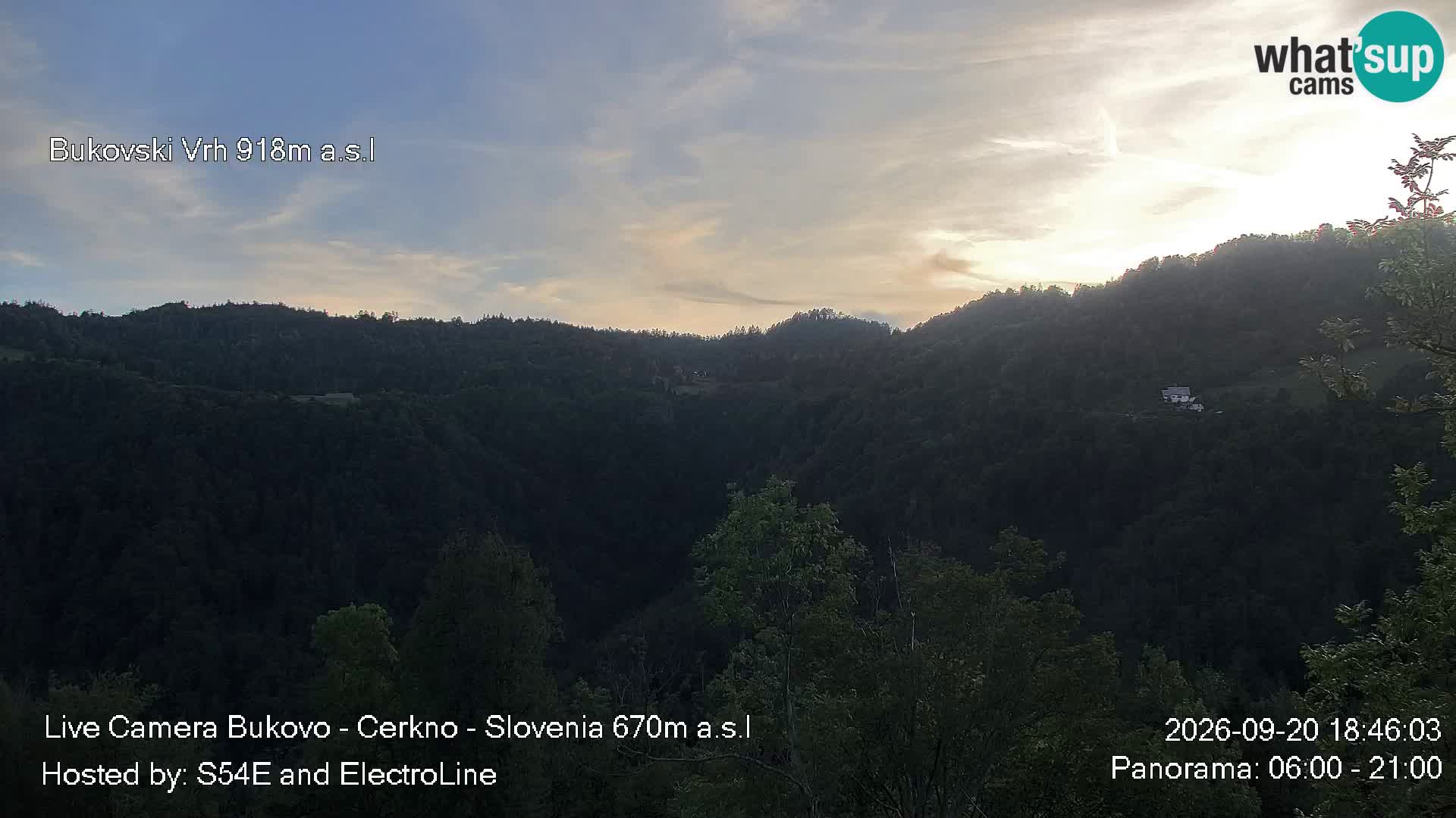 Bukovo Webcam – Baška grapa | Cerkno | Slowenien
