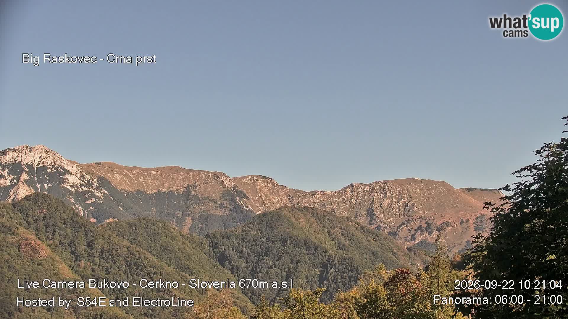 Webcam Bukovo – Baška grapa | Cerkno | Slovenia