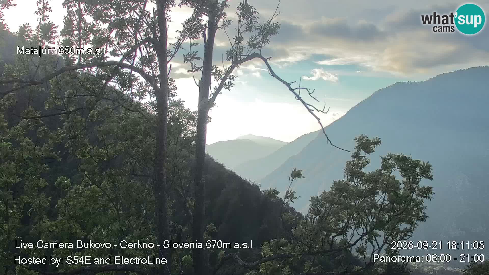 Webcam Bukovo – Baška grapa | Cerkno | Slovénie