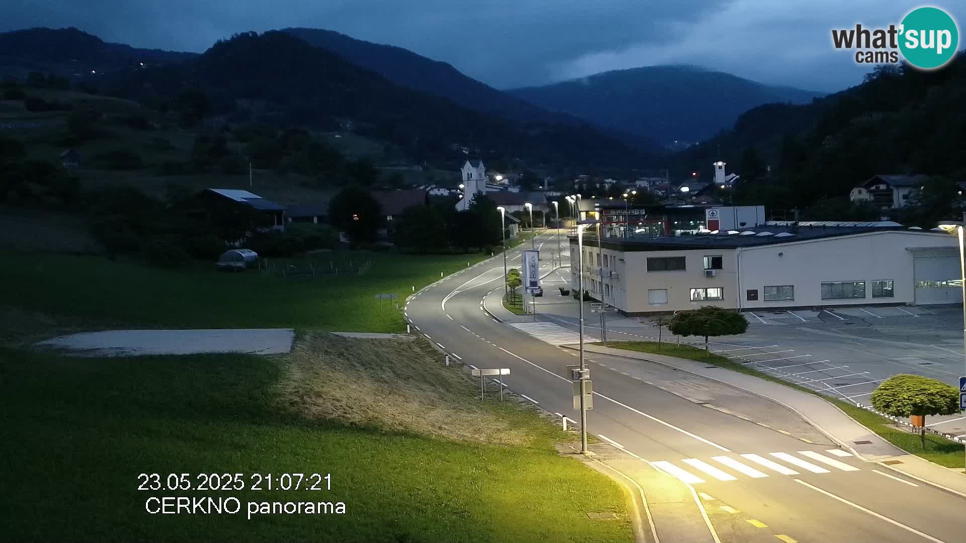 Cerkno Stadteingang Live-Webcam