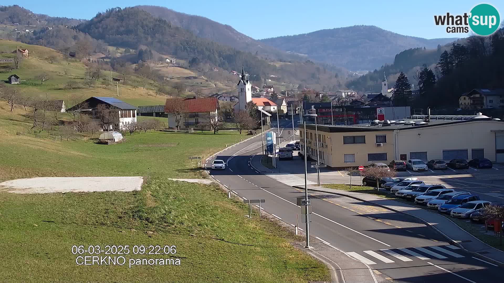 Webcam Ingresso Città di Cerkno