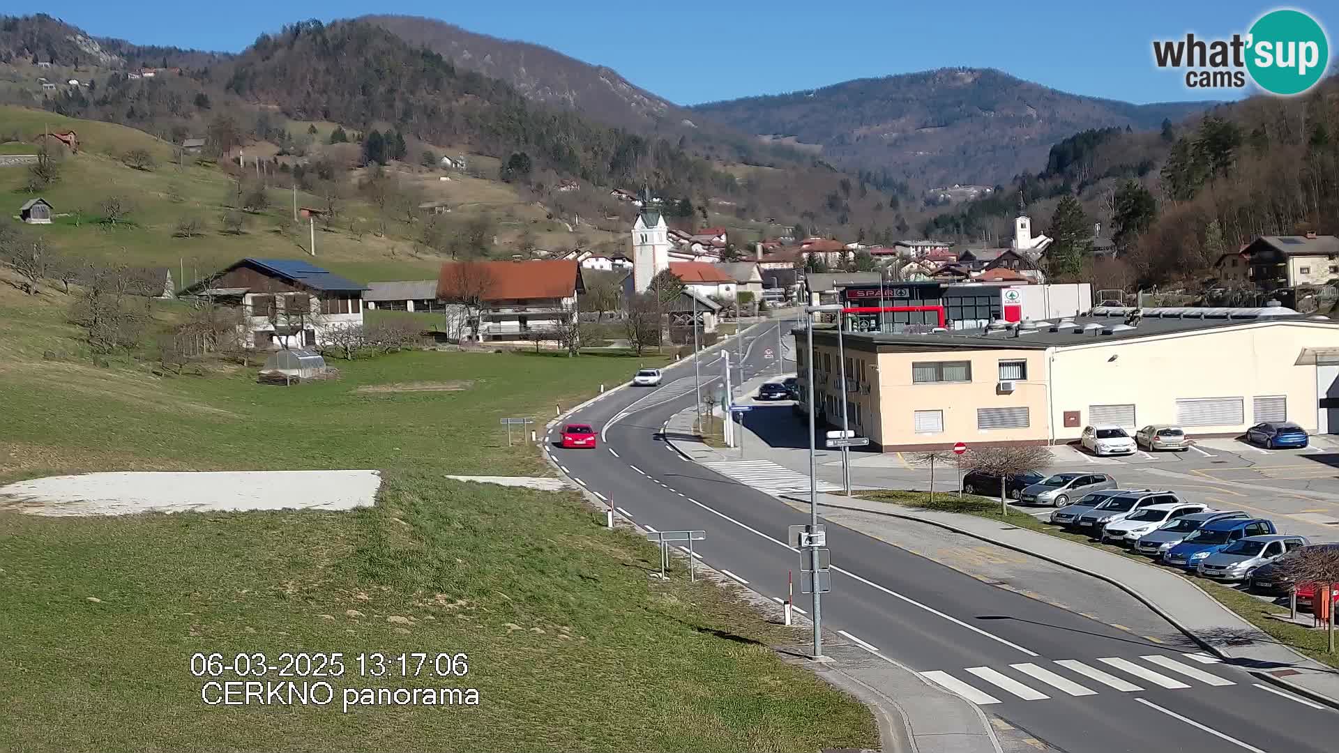 Webcam Ingresso Città di Cerkno