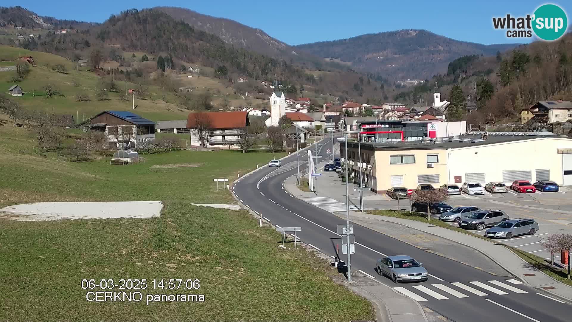 Cerkno Stadteingang Live-Webcam