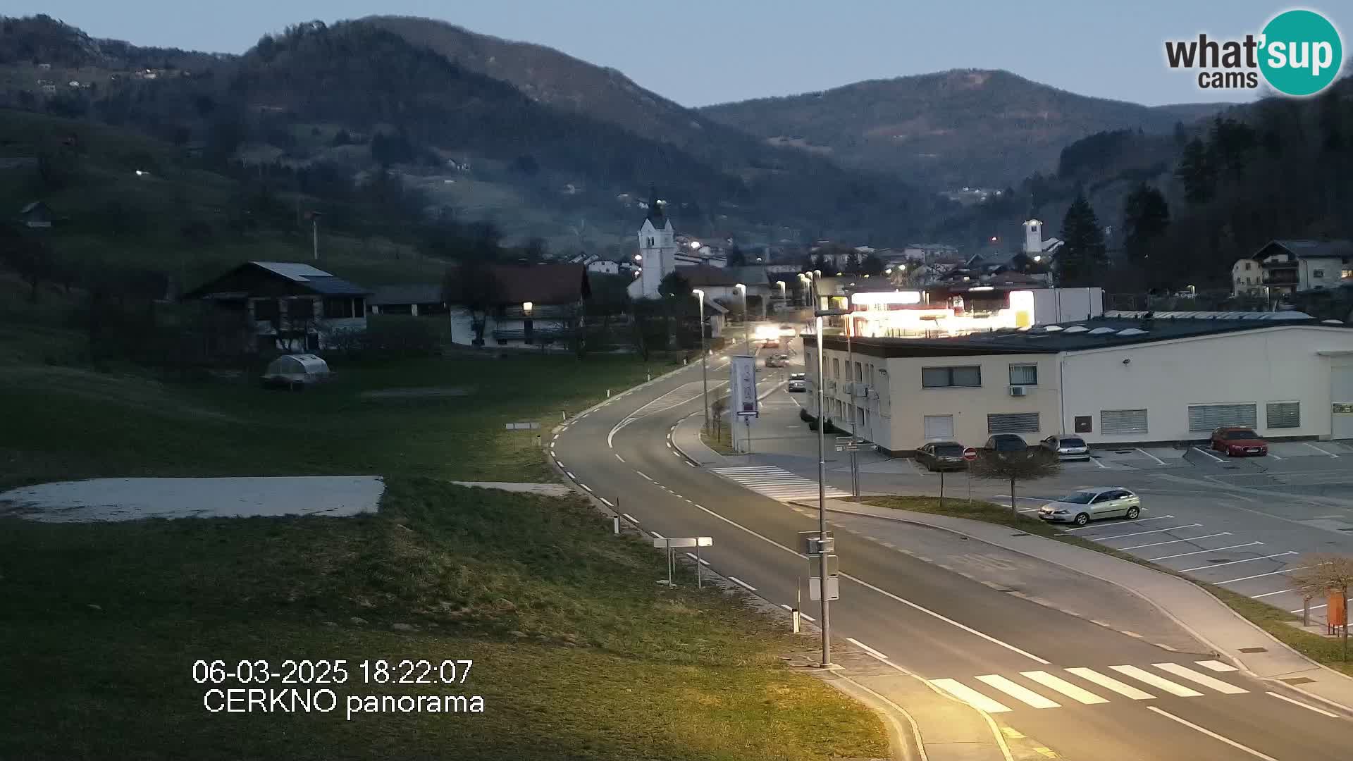 Cerkno ulaz u grad – Kamera uživo