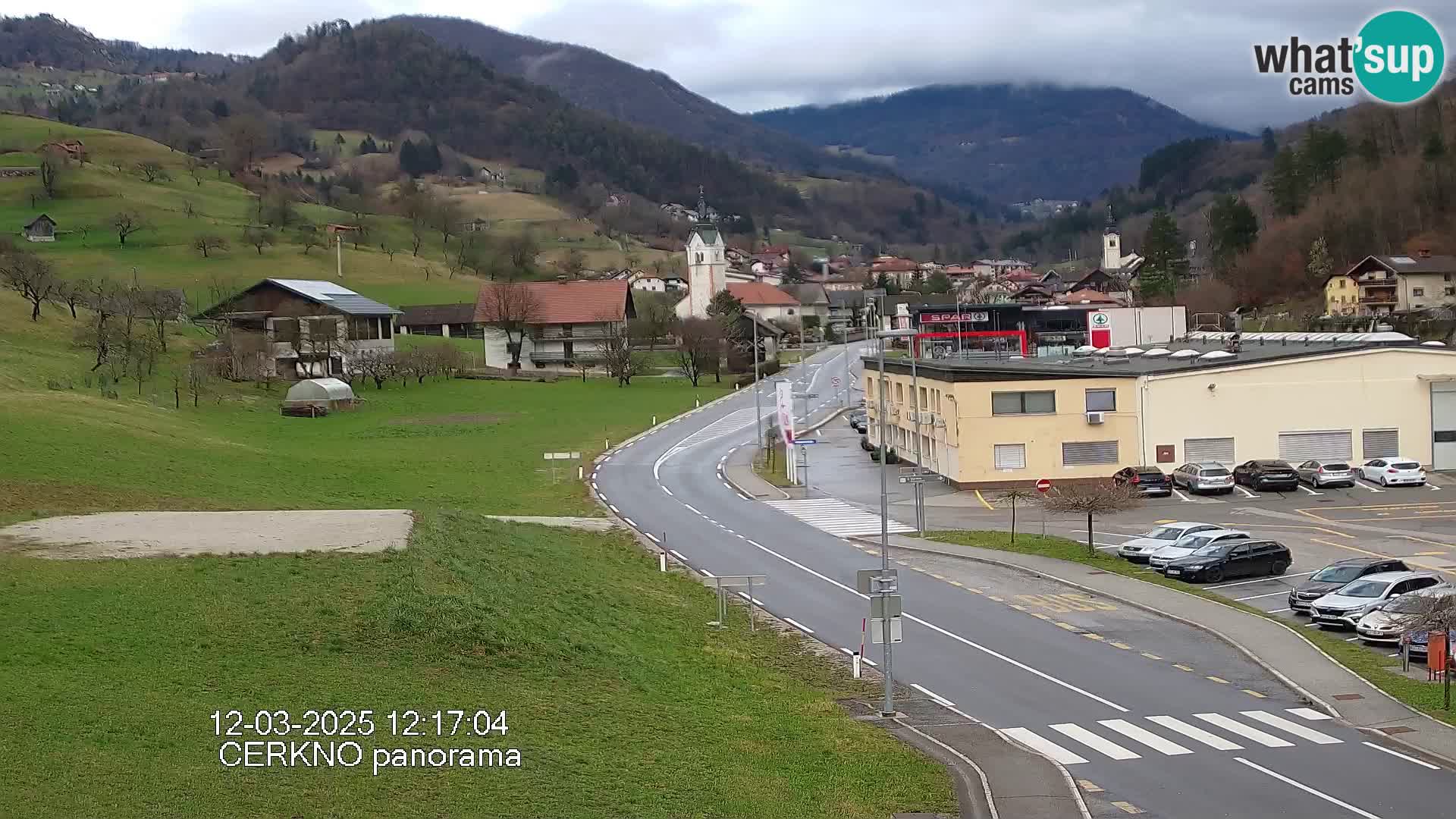 Webcam Ingresso Città di Cerkno