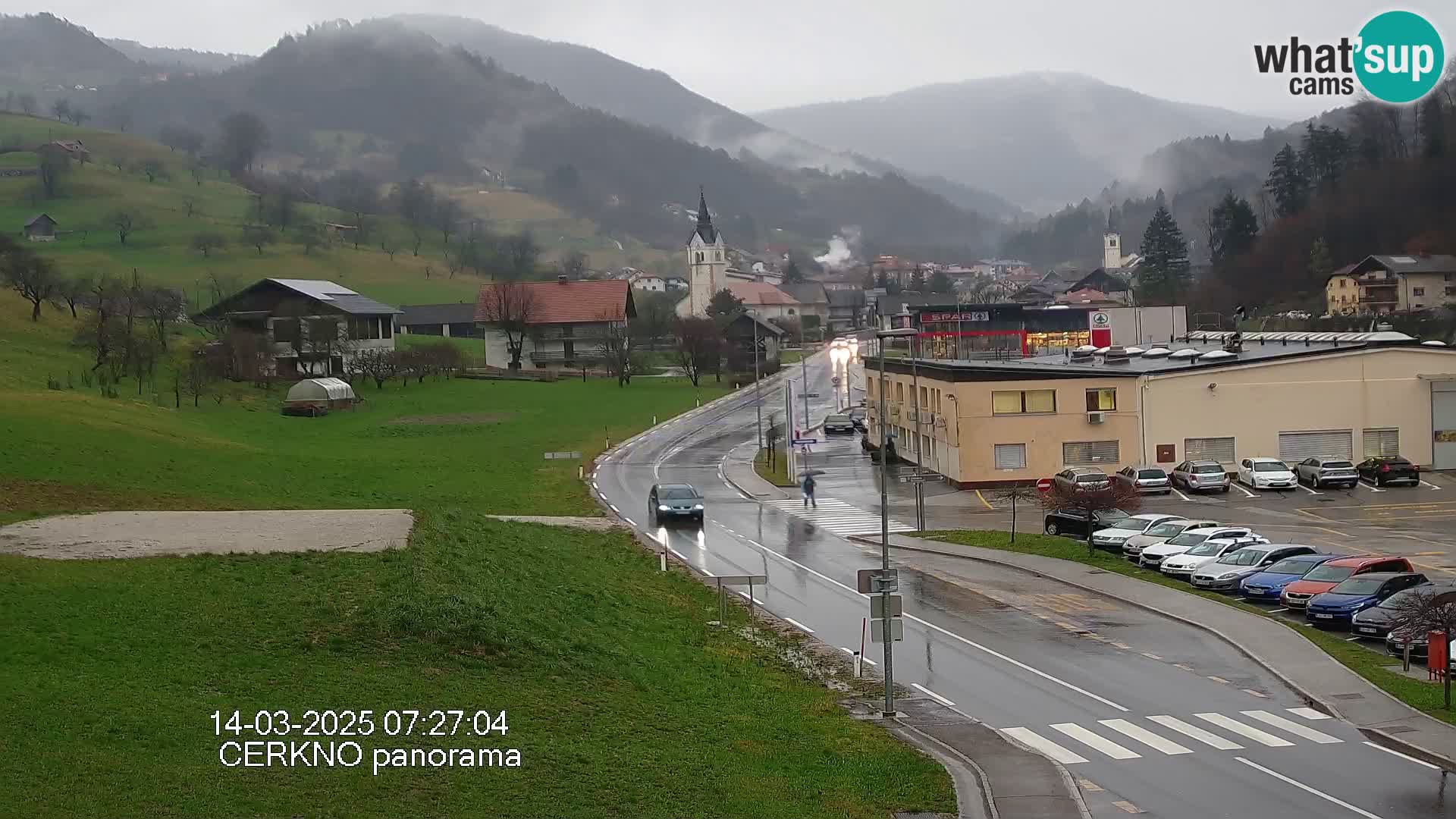 Cerkno Stadteingang Live-Webcam