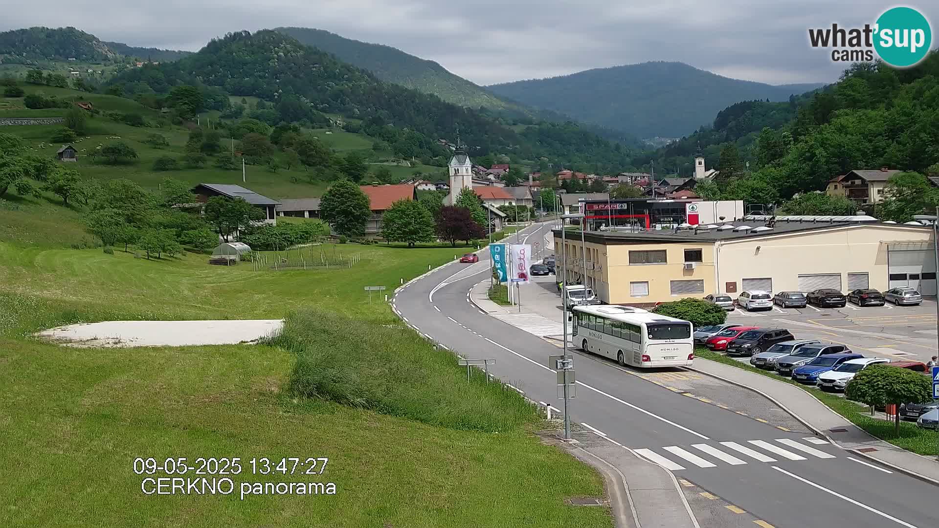 Webcam Ingresso Città di Cerkno