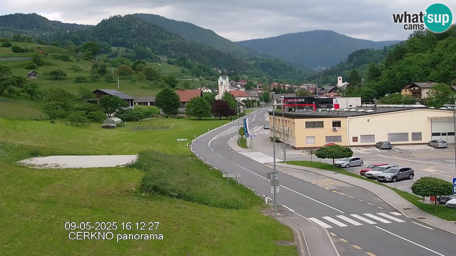 Webcam Ingresso Città di Cerkno