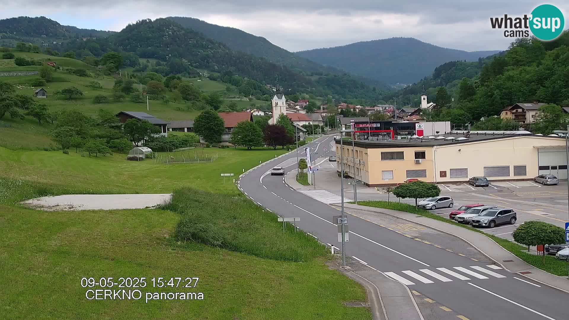 Cerkno Stadteingang Live-Webcam