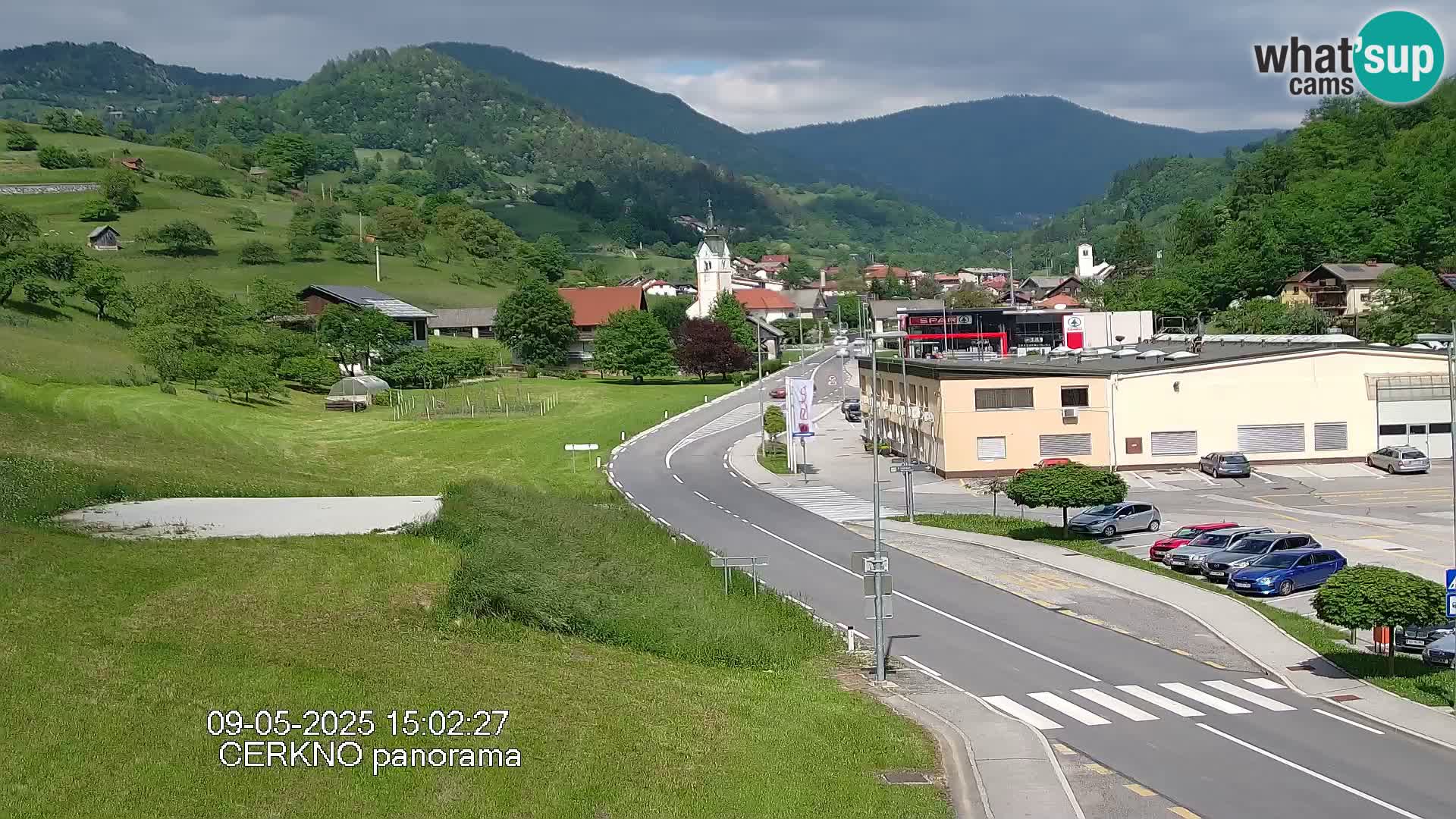 Webcam Ingresso Città di Cerkno