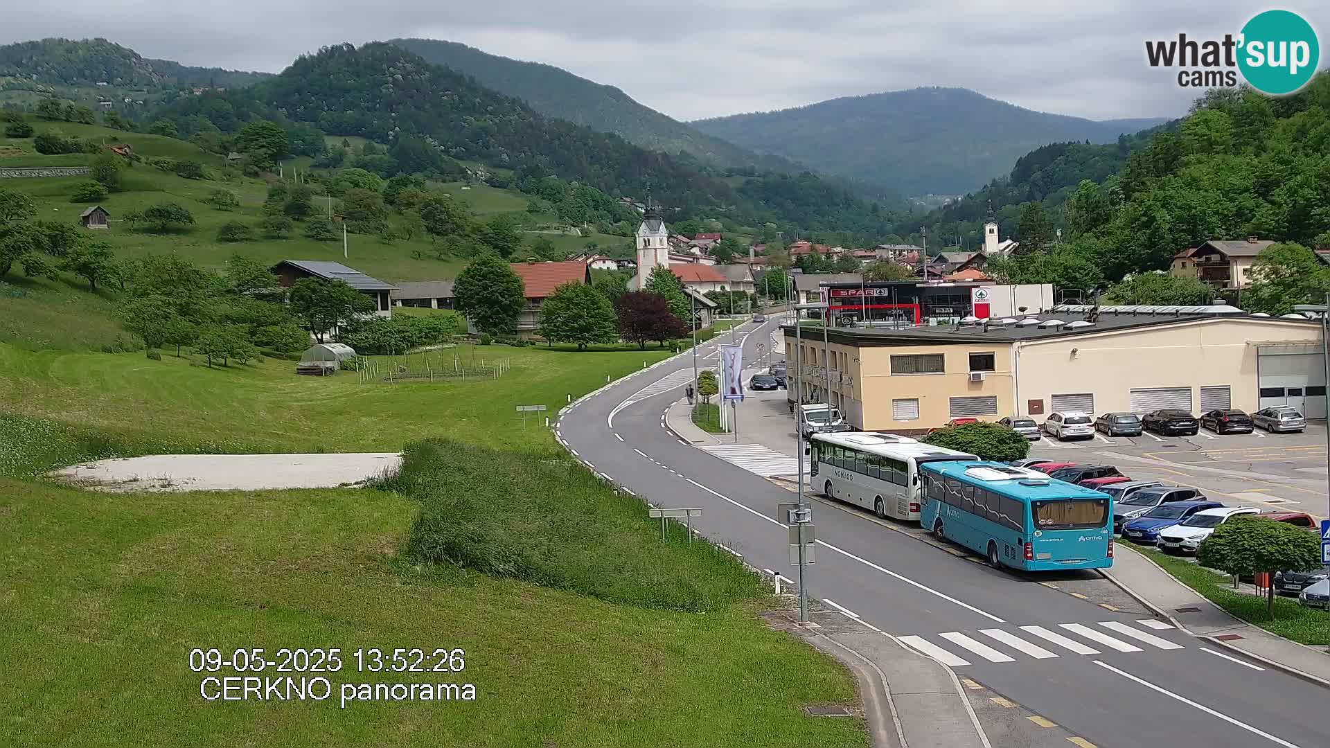 Cerkno Stadteingang Live-Webcam