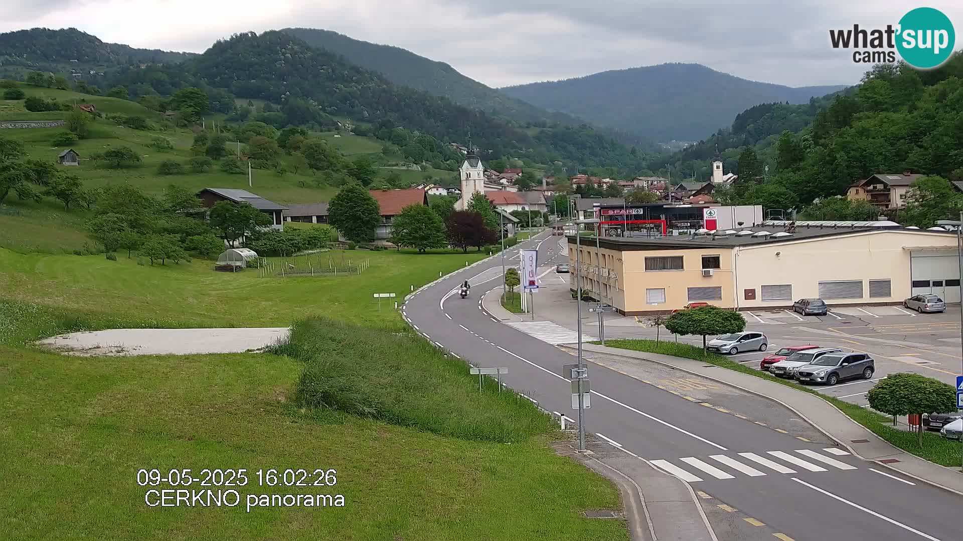 Cerkno ulaz u grad – Kamera uživo