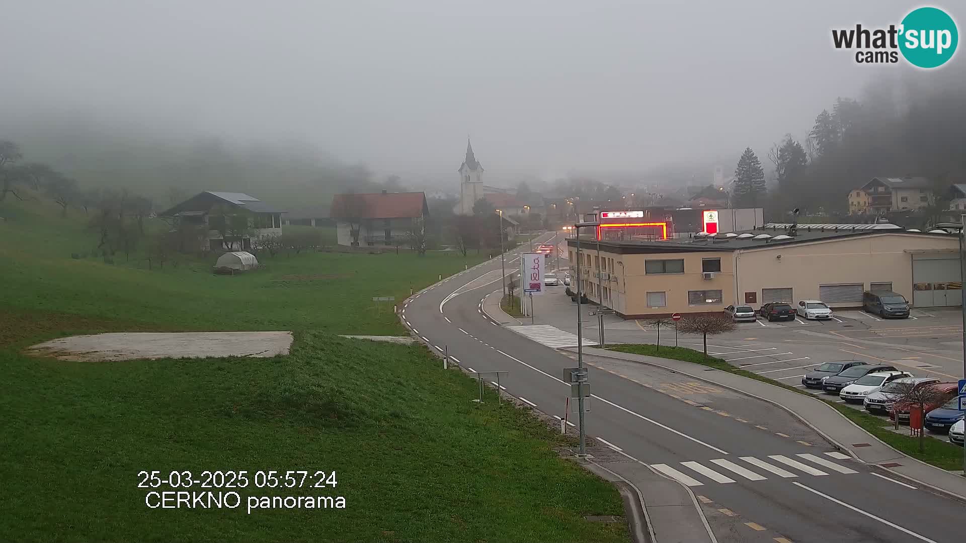 Cerkno Stadteingang Live-Webcam