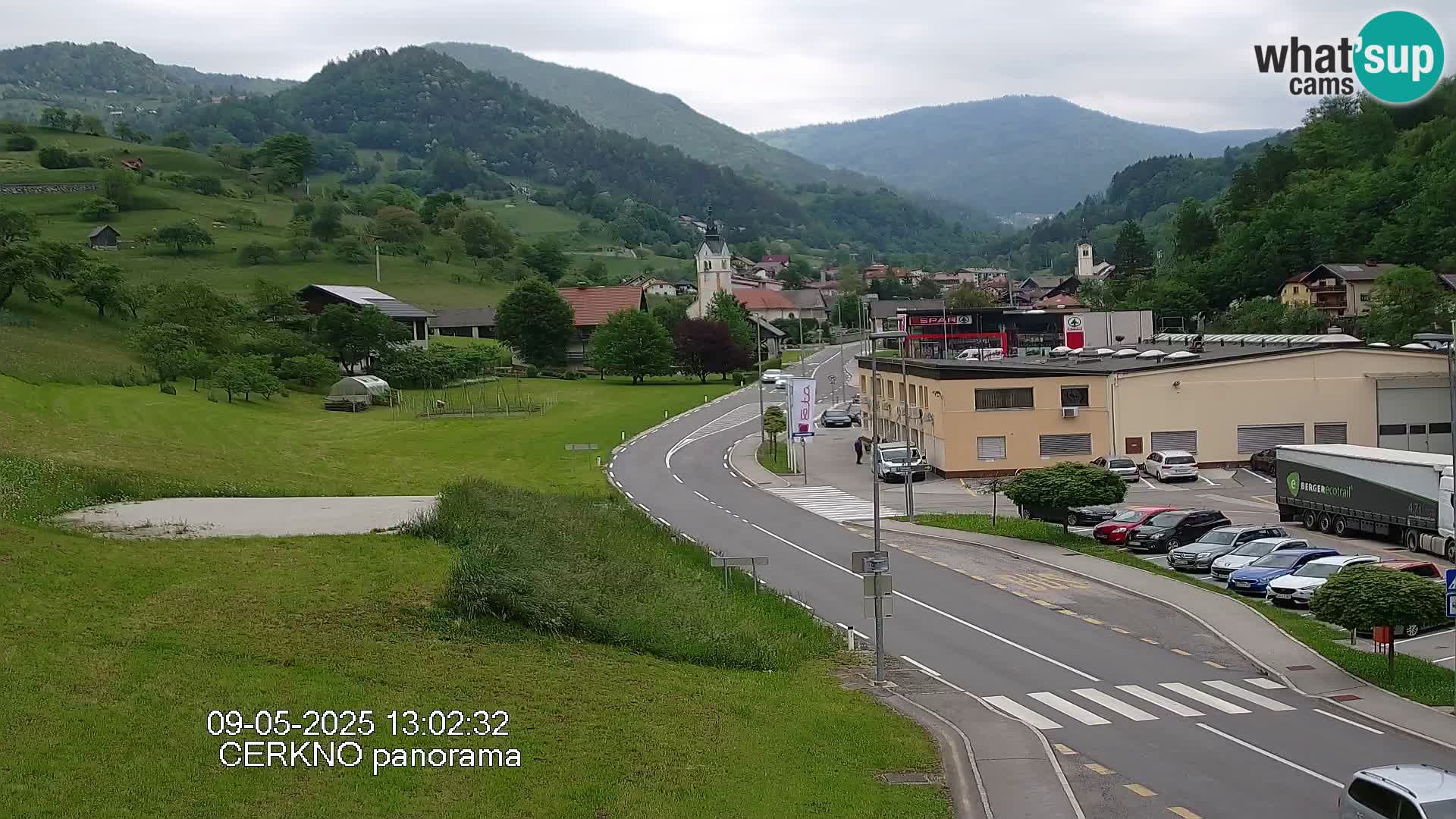 Webcam Ingresso Città di Cerkno