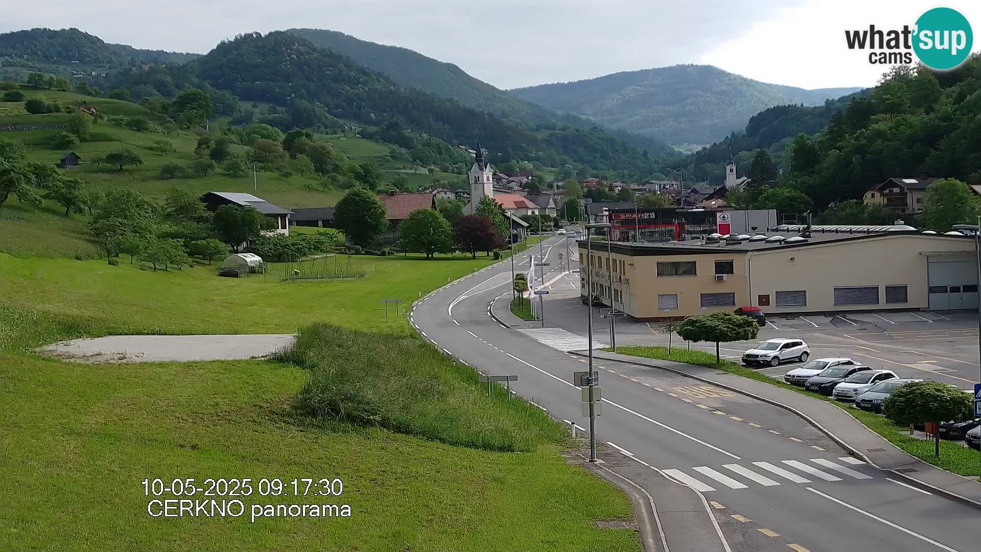Webcam Ingresso Città di Cerkno