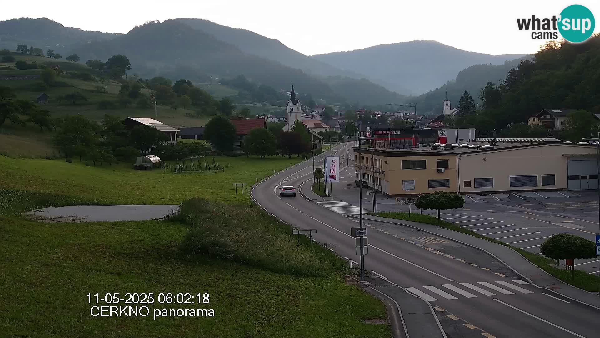 Webcam Ingresso Città di Cerkno