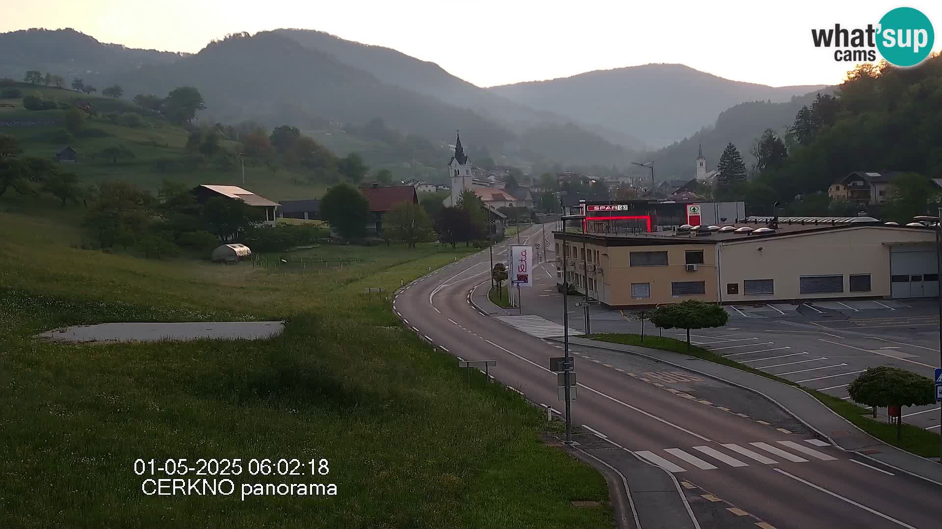 Webcam Ingresso Città di Cerkno