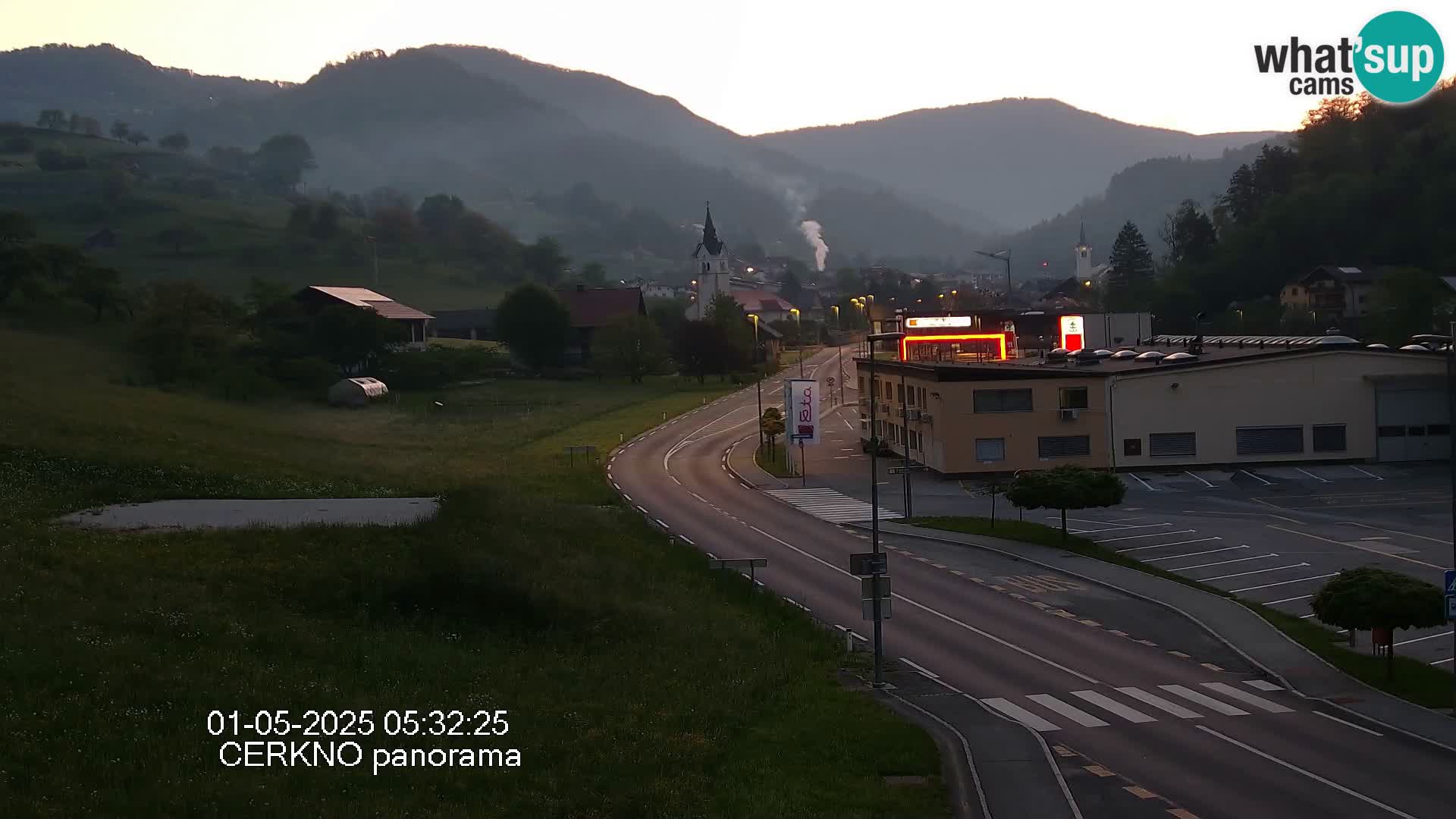 Webcam Ingresso Città di Cerkno